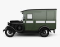 Ford Model A Delivery Truck 1931 3D-Modell Seitenansicht