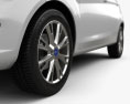 Ford Fiesta 5-door with HQ interior 2016 3d model