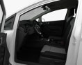 Ford Fiesta 5-door with HQ interior 2016 3d model seats