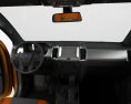 Ford Ranger Cabina Doble Wildtrak con interior 2016 Modelo 3D dashboard