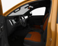 Ford Ranger Cabine Dupla Wildtrak com interior 2016 Modelo 3d assentos