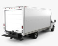 Ford E350 Box Truck 1993 3d model back view
