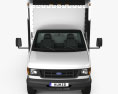 Ford E350 Box Truck 1993 3d model front view