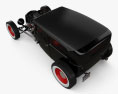 Ford Model A Hot Rod 2016 3D 모델  top view