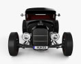 Ford Model A Hot Rod 2016 3d model front view