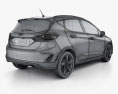 Ford Fiesta Active 2017 3D модель