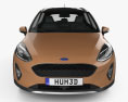Ford Fiesta Active 2017 3D модель front view