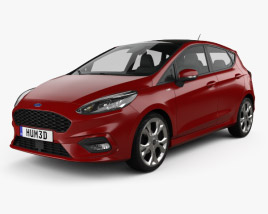 Ford Fiesta ST-Line 2017 3Dモデル
