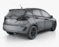 Ford Fiesta Titanium 2017 3D 모델 