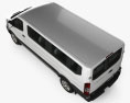 Ford Transit Passenger Van L2H1 2017 3d model top view