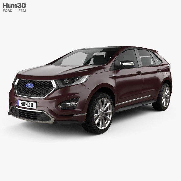 Ford Edge Vignale 2019 3D model