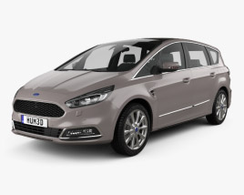 Ford S-Max Vignale 2019 3D model