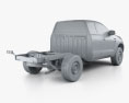 Ford Ranger Super Cab Chassis XL 2018 3d model