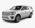 Ford Expedition MAX Platinum 2020 Modelo 3d