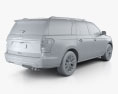 Ford Expedition MAX Platinum 2020 3d model