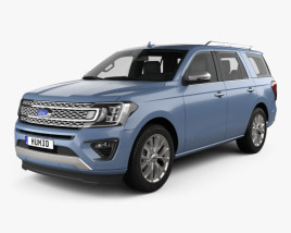 Ford Expedition Platinum 2020 3D-Modell