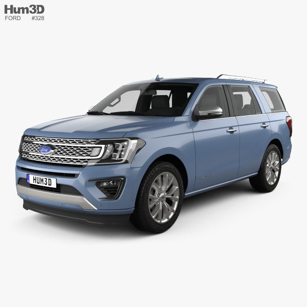 Ford Expedition Platinum 2020 3D model