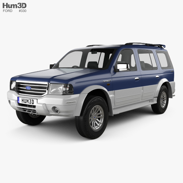 Ford Everest 2006 3D model