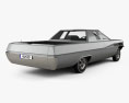 Ford Ranger II 1966 3D-Modell Rückansicht