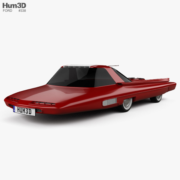 Ford Nucleon 1958 3D model