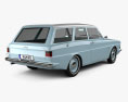 Ford Taunus (P6) 12M Station Wagon 1967 3d model back view