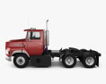 Ford Aeromax L9000 Day Cab Tractor Truck 1990 3d model side view