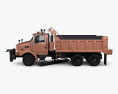 Ford Louisville Dump Truck 1998 3d model side view