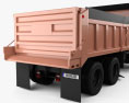 Ford Louisville Dump Truck 1998 3d model