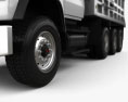 Ford L9000 Dump Truck 4-axle 1997 3d model