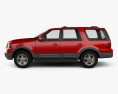 Ford Expedition 2006 3d model side view