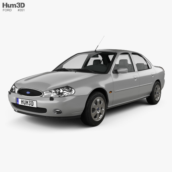 Ford Mondeo sedan 2000 3D model