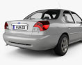 Ford Mondeo 세단 2000 3D 모델 