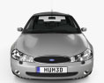 Ford Mondeo sedan 2000 3d model front view