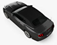 Ford Mustang GT EU-spec convertible 2020 3d model top view
