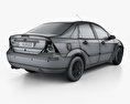 Ford Focus 轿车 2002 3D模型