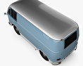 Ford Taunus Transit FK1250 1963 3d model top view