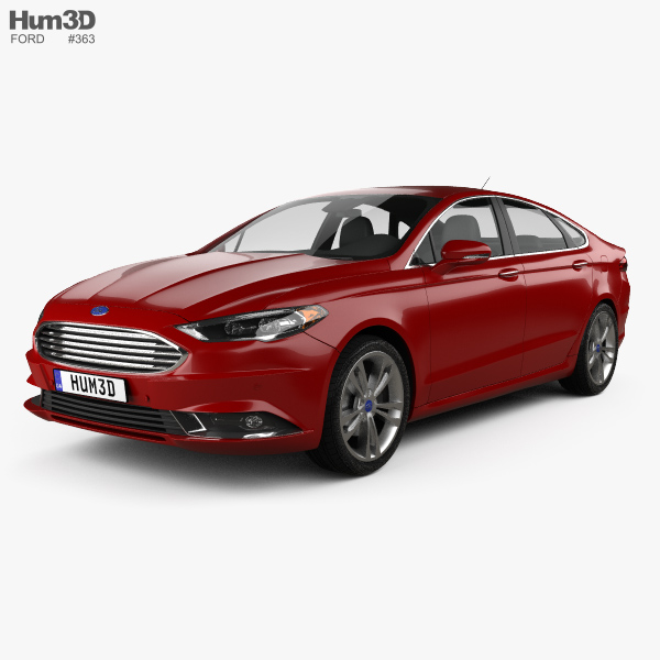 Ford Fusion Titanium 2018 3D model