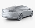 Ford Fusion Titanium 2018 3d model
