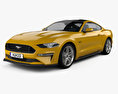 Ford Mustang GT EU-spec coupe 2020 3d model