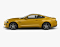 Ford Mustang GT EU-spec coupe 2020 3d model side view