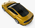 Ford Mustang GT EU-spec coupe 2020 3d model top view