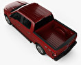 Ford F-150 Super Crew Cab XLT 2020 3D模型 顶视图