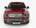 Ford F-150 Super Crew Cab XLT 2020 3Dモデル front view