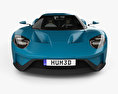 Ford GT Concept with HQ interior 2017 3d model front view