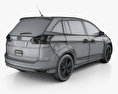 Ford Grand C-max HQインテリアと 2015 3Dモデル