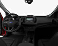Ford Kuga Titanium with HQ interior 2019 3d model dashboard