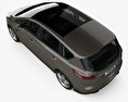 Ford S-MAX with HQ interior 2017 3d model top view