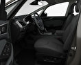 Ford S-MAX with HQ interior 2017 3d model seats