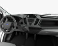 Ford Transit Carrinha L2H2 com interior 2012 Modelo 3d dashboard