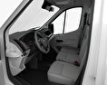 Ford Transit Panel Van L2H2 з детальним інтер'єром 2017 3D модель seats